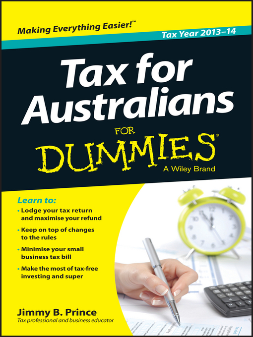 Cover image for Tax For Australians For Dummies